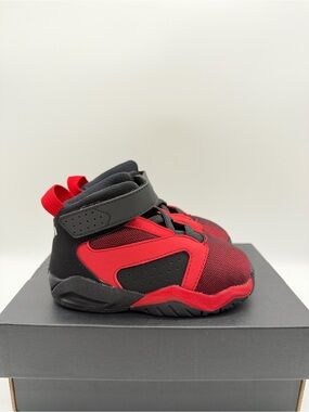 Nike Air Jordan Lift Off TD Black Gym Red AV1244-002 Size 5C